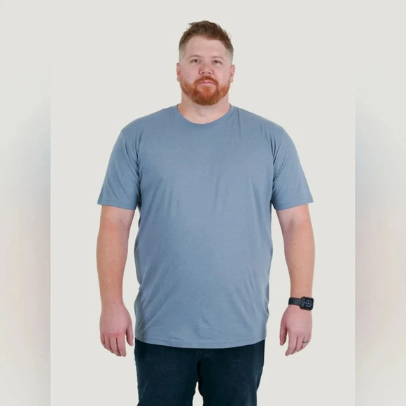 Fresh Clean Threads [2XL]  Wedgewood Tall Crew Neck - Picture 4 of 7